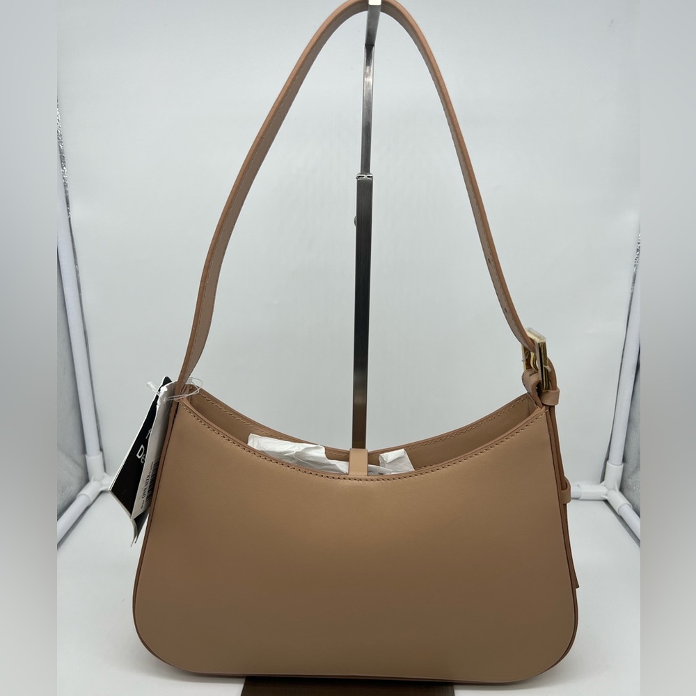 NWT DEMELLIER N10 The Tokyo Light Tan Smooth Leather Handcrafted Shoulder Bag - Picture 9 of 17